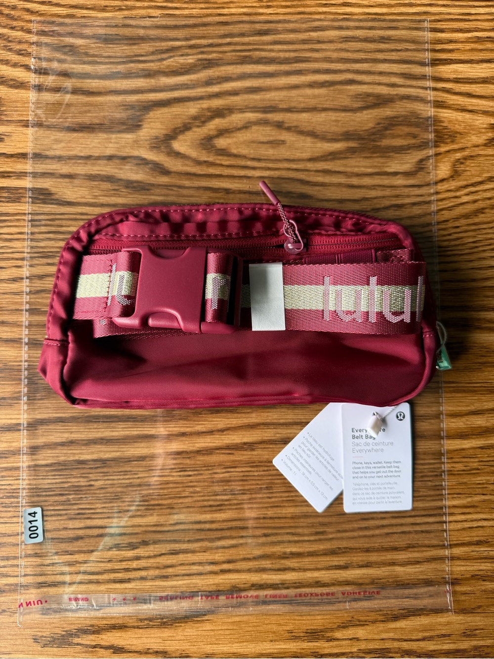 Lululemon Everywhere Zip Cosmetic Pouch - Gold Hardware